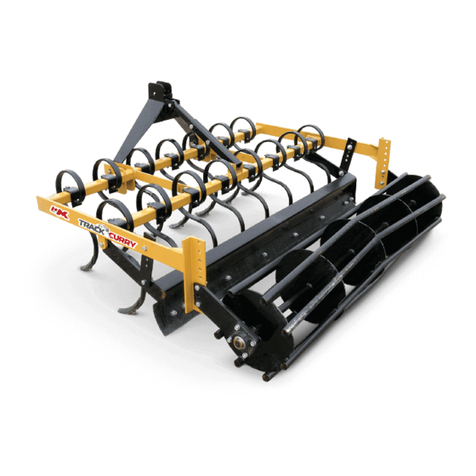 MK Martin TRACK CURRY Operator's & parts manual