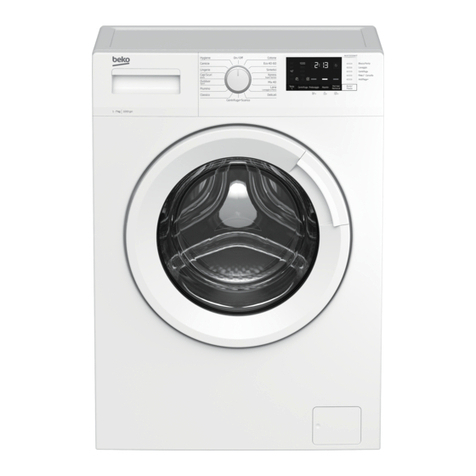 Beko WUX71032W/IT user manual