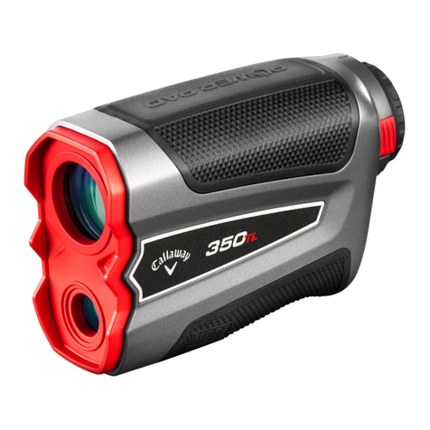 Callaway 350TL User manual