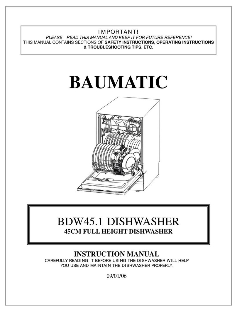 Baumatic BDW45.1 instruction manual