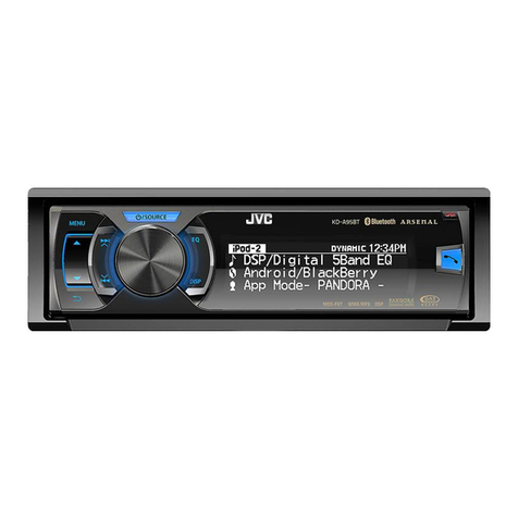 JVC KD-A95BT User manual