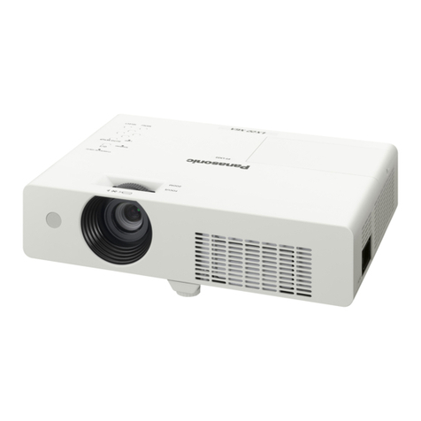 Panasonic PT-LX22U User manual
