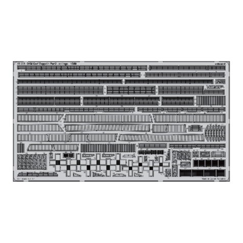 Eduard DKM Graf Zeppelin Part2 - railings 1/350 User manual