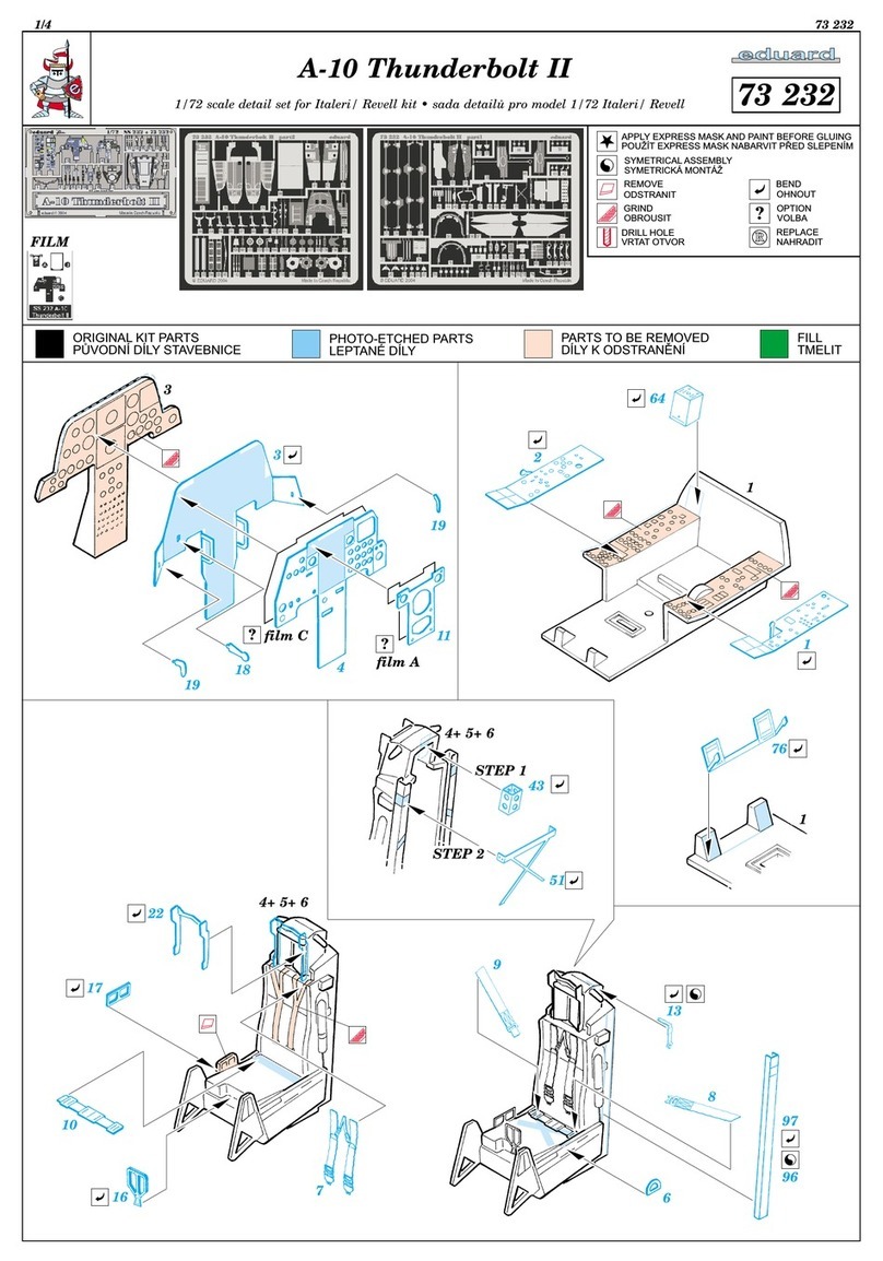 Eduard A-10 Thunderbolt II 1/48 quick start guide