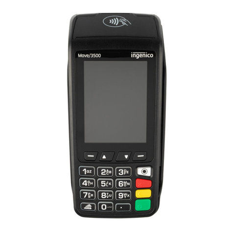 Ingenico Move 3500 3G User manual