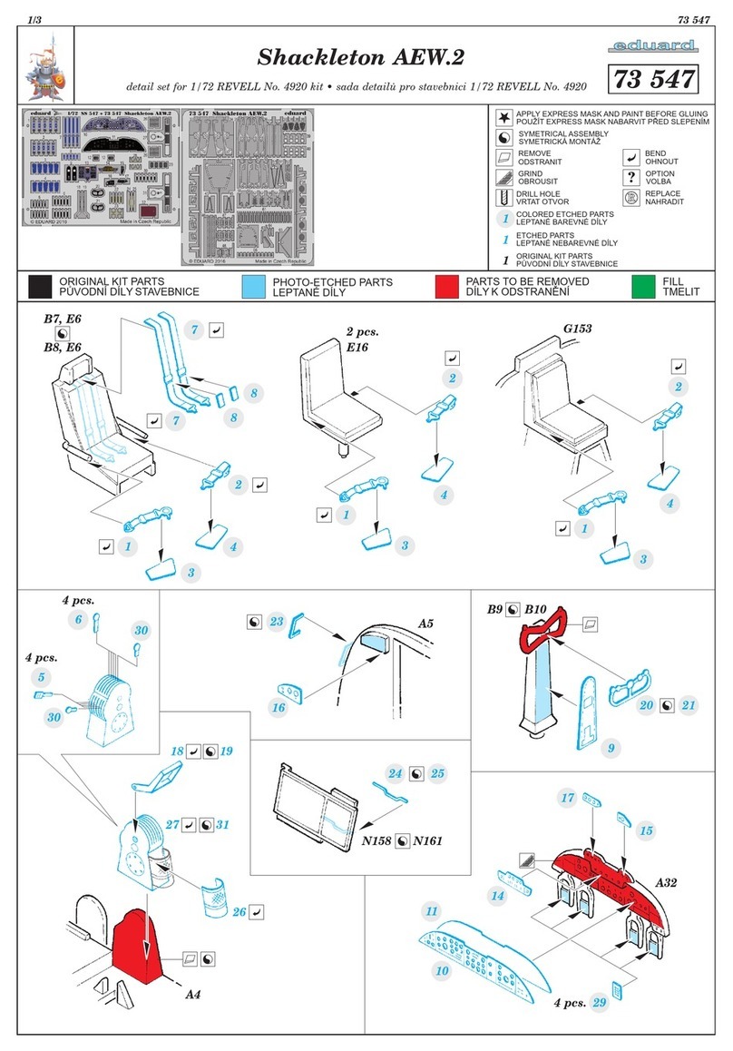 Eduard Shackleton AEW.2 User manual Eduard Shackleton AEW.2 User manual