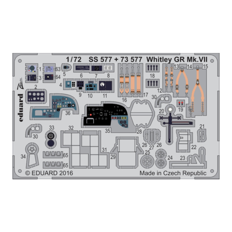 Eduard Zoom Whitley GR Mk.VII quick start guide