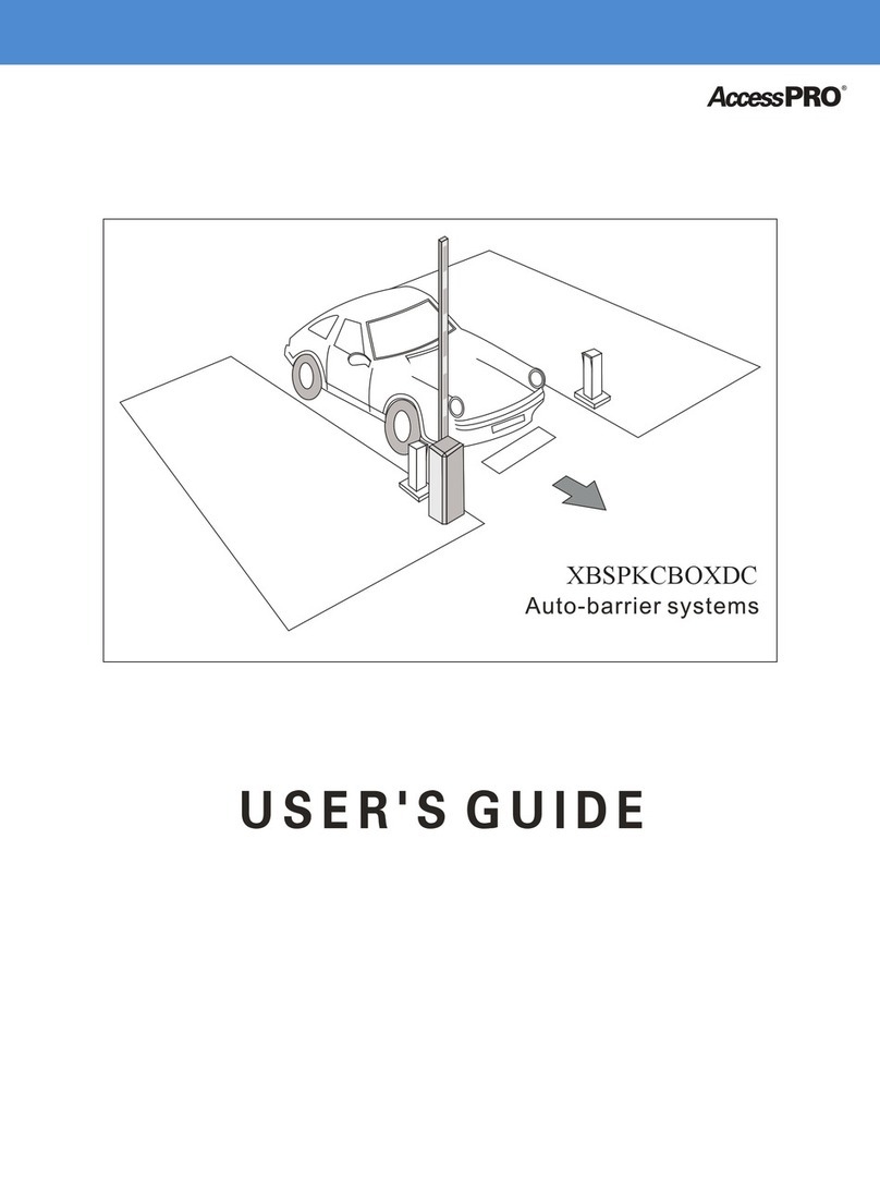 AccessPRO XBSPKCBOXDC user guide