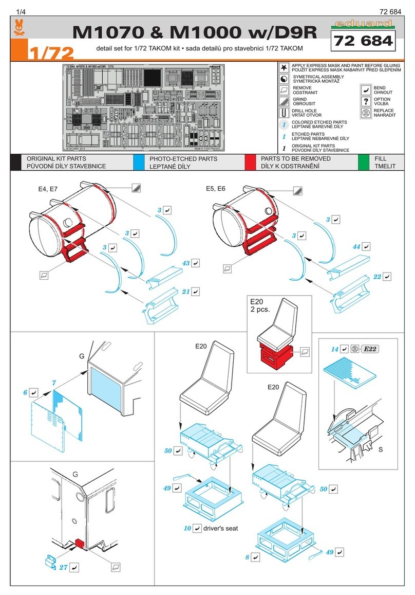Eduard M1070 & M1000 w/D9R quick start guide