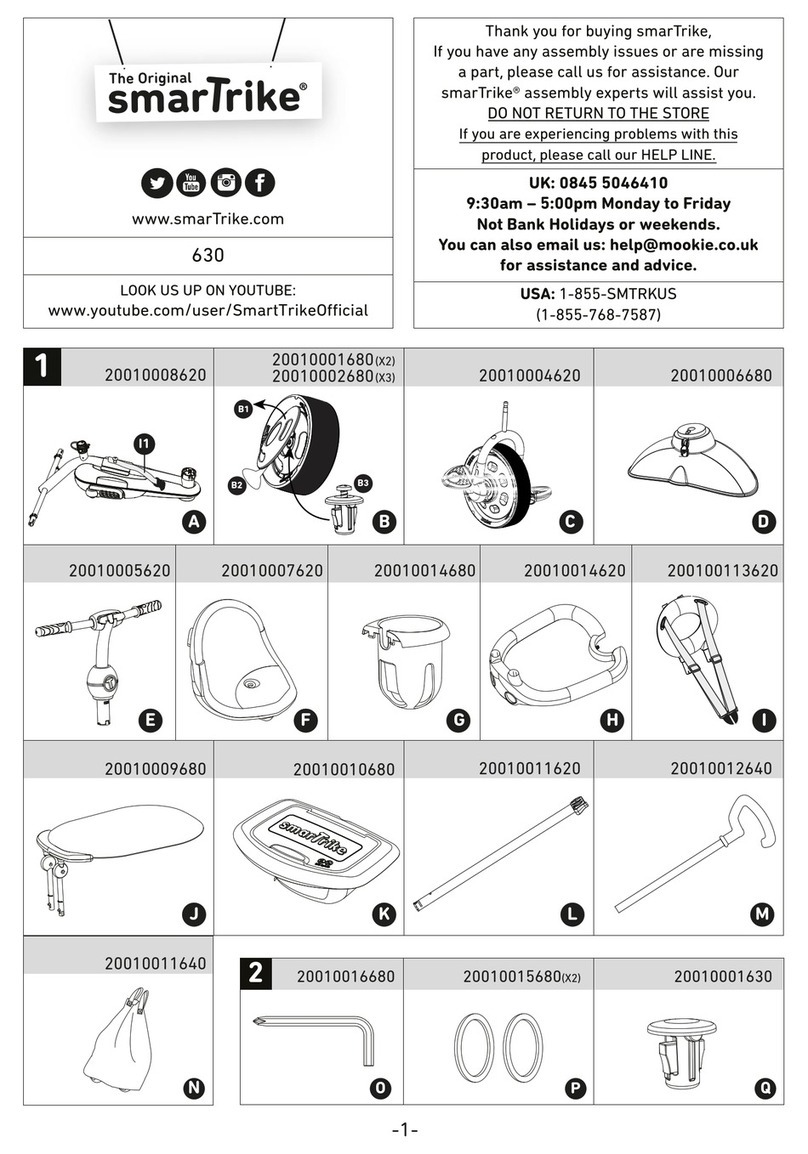 SmarTrike 630 manual