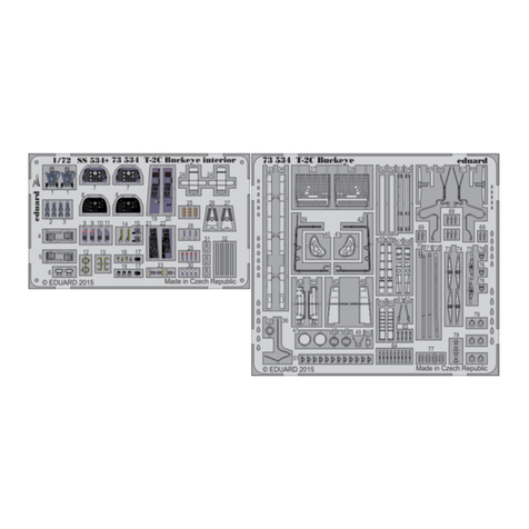 Eduard T-2C Buckeye quick start guide