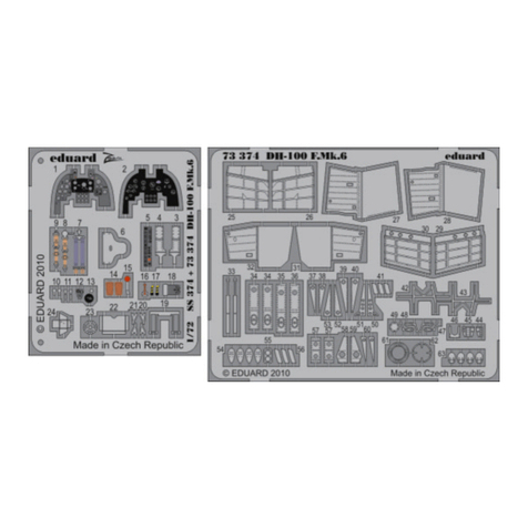 Eduard DH-100 F.Mk.6 User manual