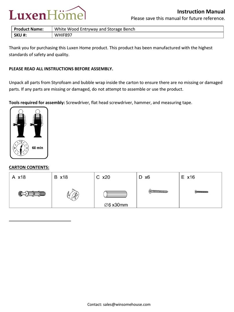LuxenHome WHIF897 instruction manual