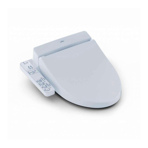 Toto WASHLET A100 installation guide Toto WASHLET A100 installation guide