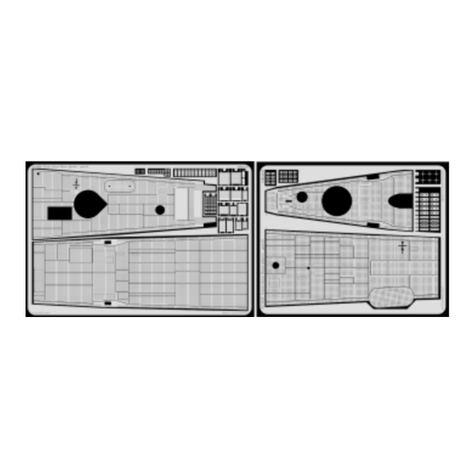 Eduard Gato class floor plates 1/72 quick start guide