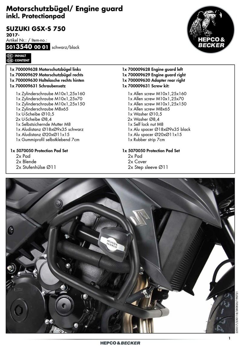 hepco & becker 5013540 00 01 User manual