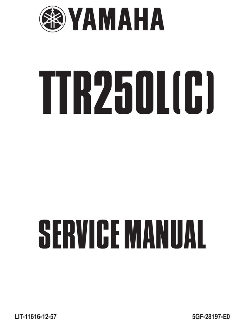 Yamaha TTR250L User manual