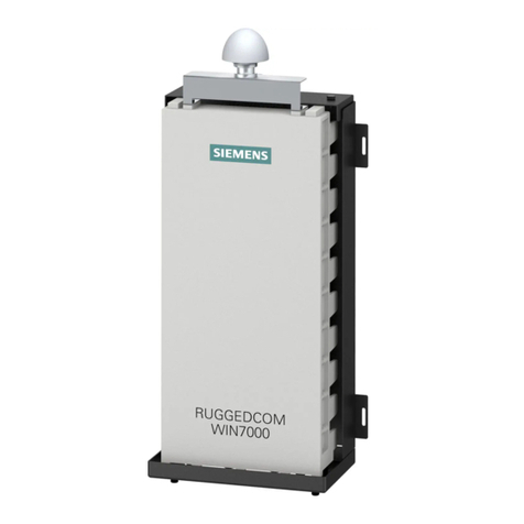Siemens RUGGEDCOM WIN7000 User manual Siemens RUGGEDCOM WIN7000 User manual
