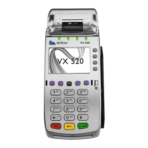 VeriFone PinPad VX520 User manual