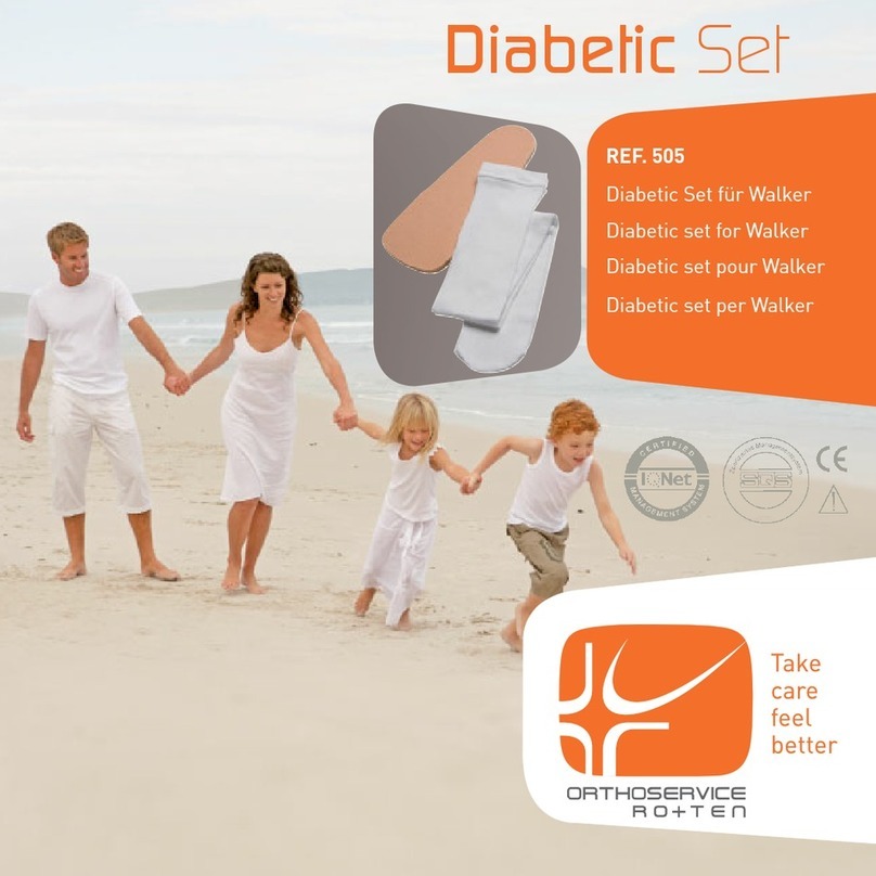 ORTHOSERVICE RO+TEN Diabetic Set manual