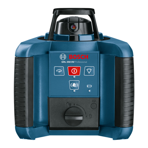 Bosch GRL 240 HV Assembly instructions