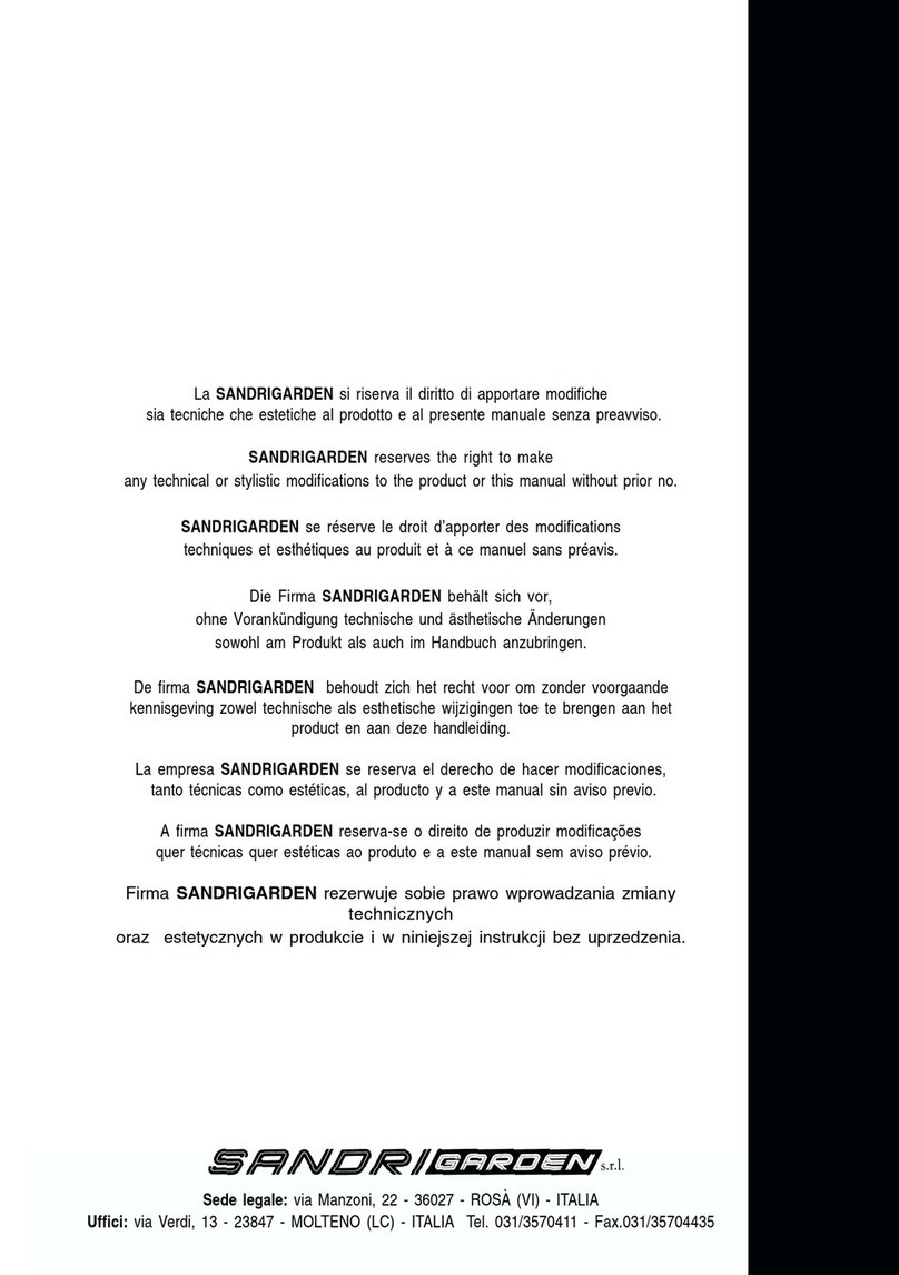 Sandrigarden GTL 26 User manual