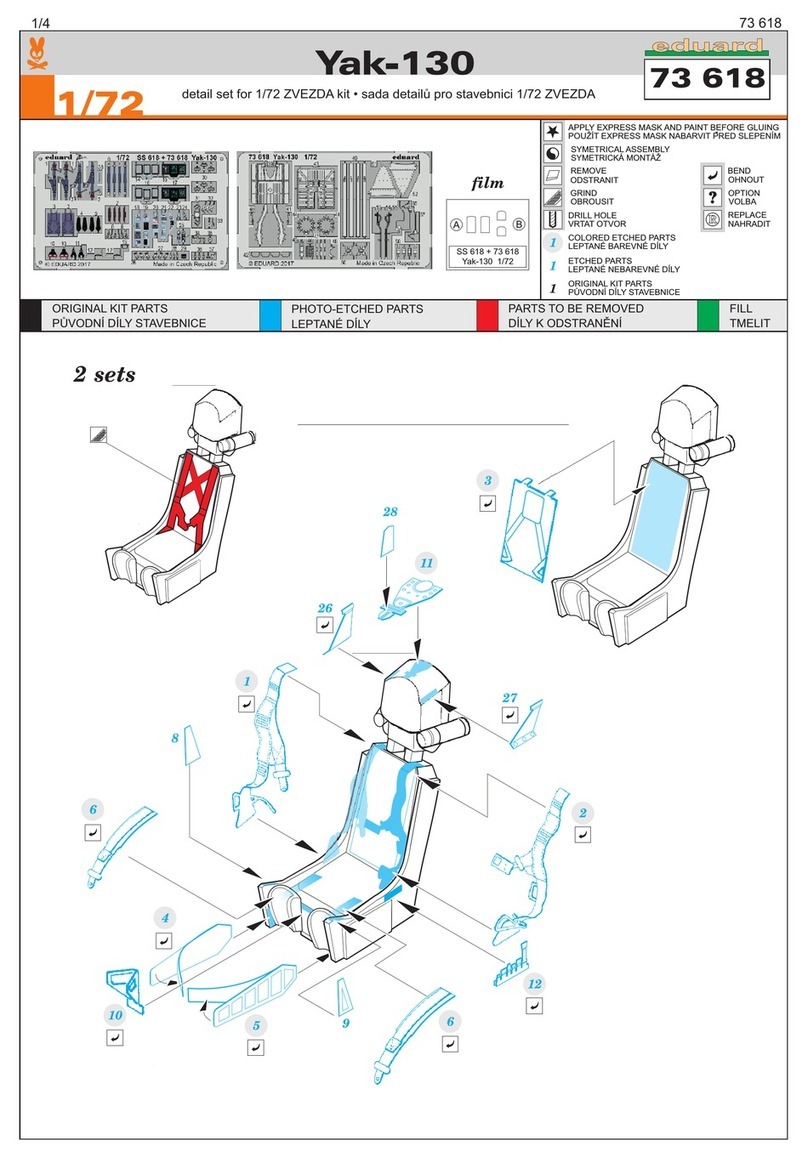 Eduard Yak-130 quick start guide