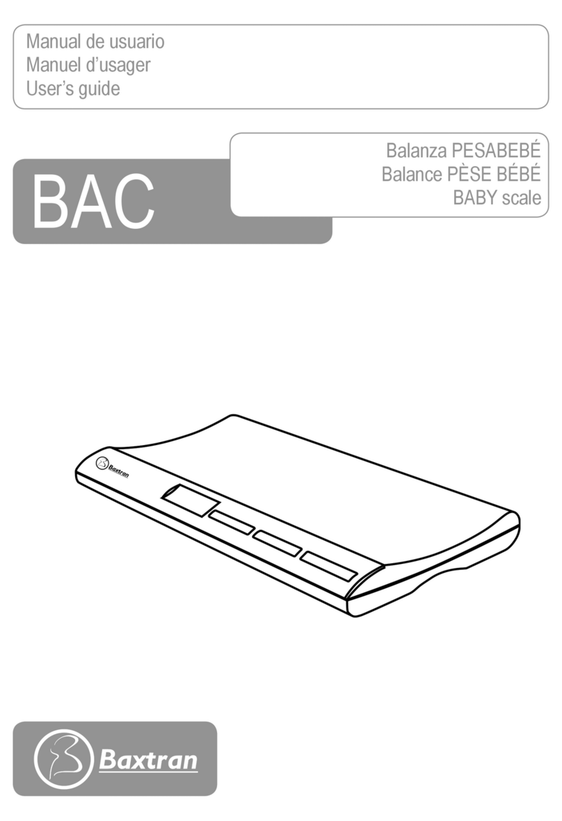 Baxtran BAC User manual Baxtran BAC User manual
