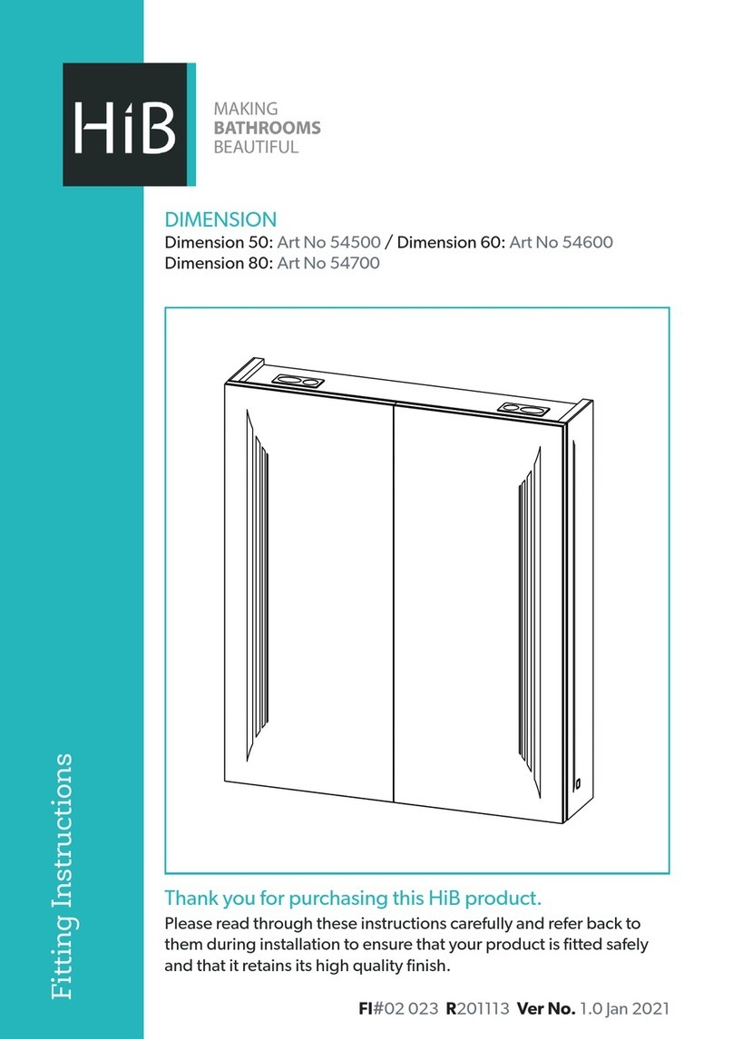 HiB 54500 User manual