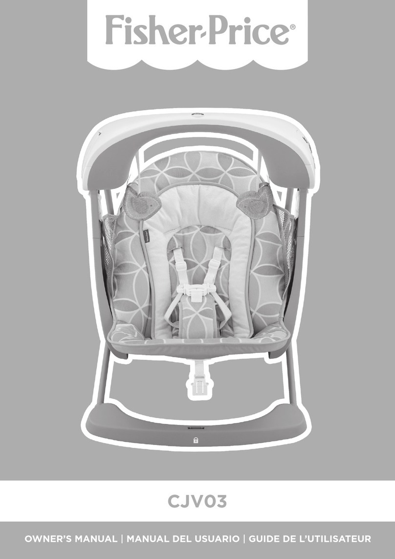 Fisher-Price CJV03 owner's manual