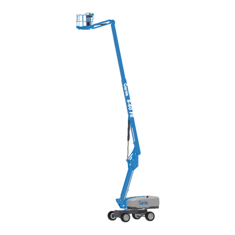 Terex Genie S-60 FE Installation and operating manual
