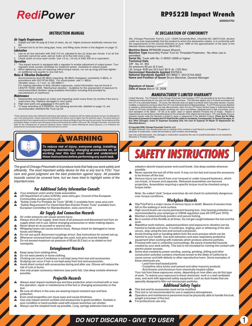 RediPower RP9522B User manual