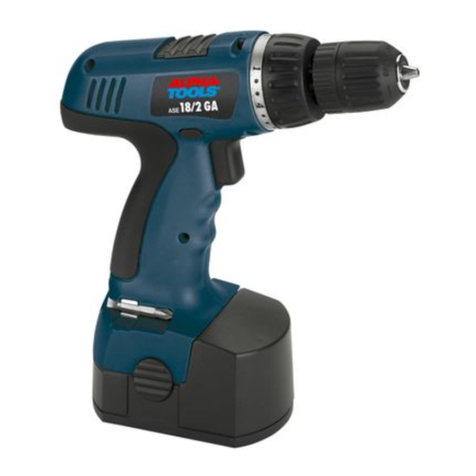 Alpha tools ASE 18/2 GA operating instructions