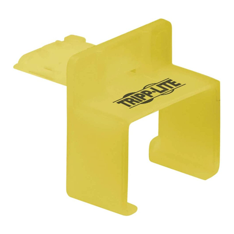 Tripp Lite N2LOCK-010-YW installation guide Tripp Lite N2LOCK-010-YW installation guide
