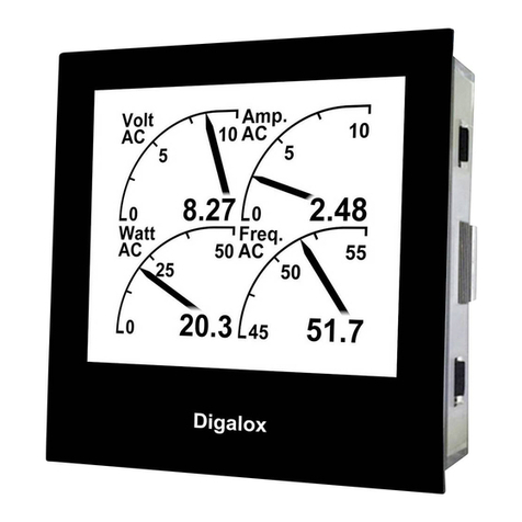 TDE Instruments Digalox DPM72-MPN+ User manual