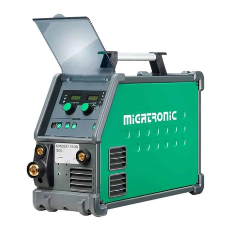 Migatronic OMEGA3 YARD 300 quick guide Migatronic OMEGA3 YARD 300 quick guide