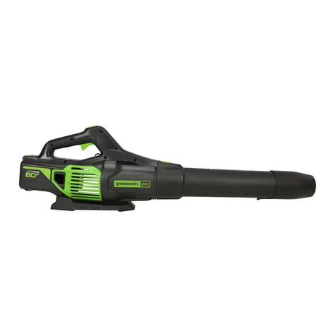 GreenWorks Pro BL60L02 Operator's manual