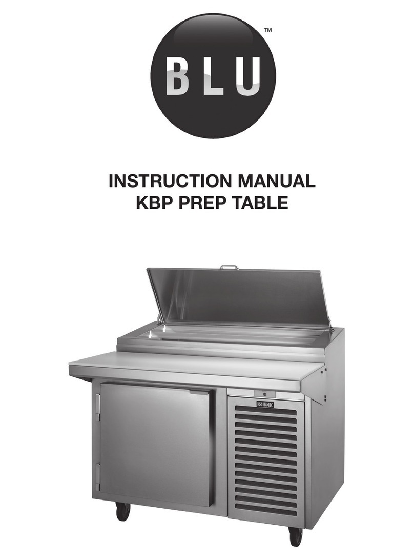 Blu KBD-59R instruction manual