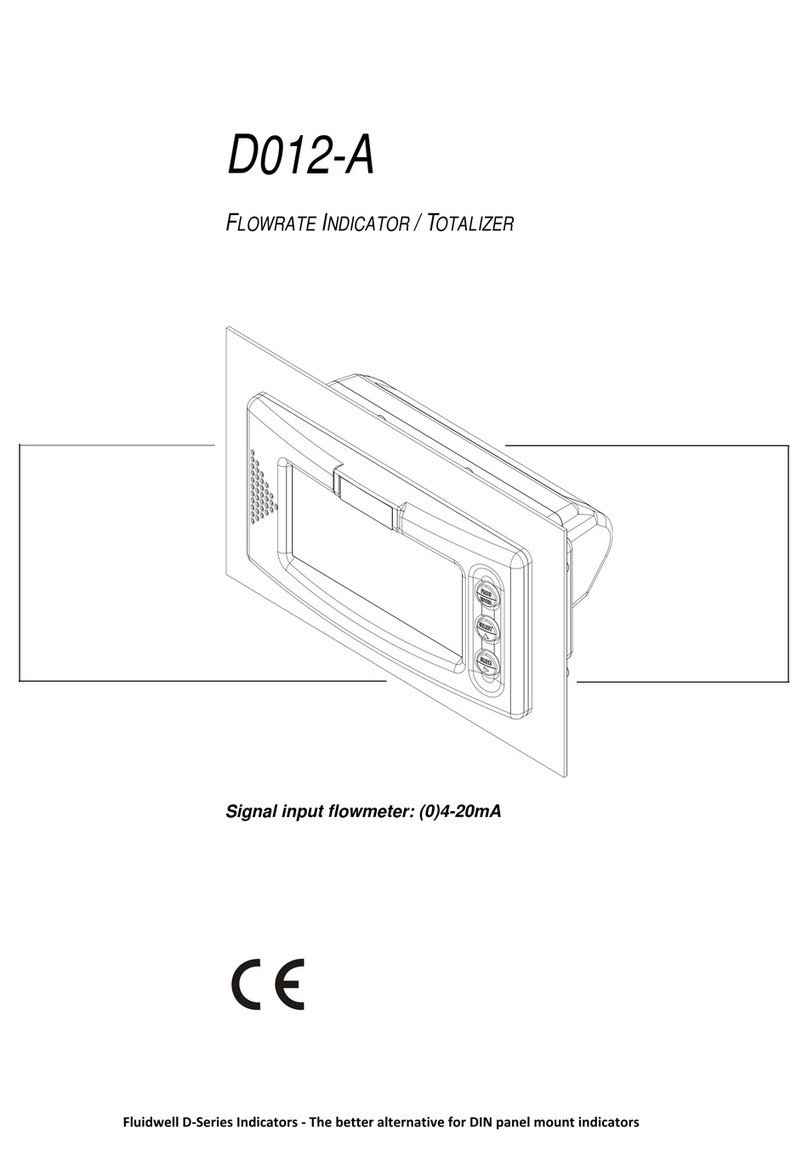 Fluidwell D Series User manual