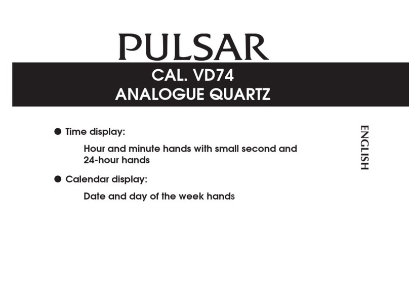 Pulsar VD74 User manual