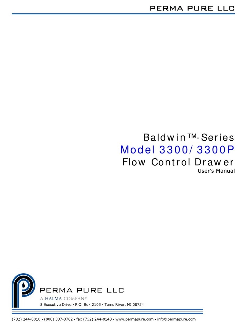 Halma PERMA PURE Baldwin Series user manual