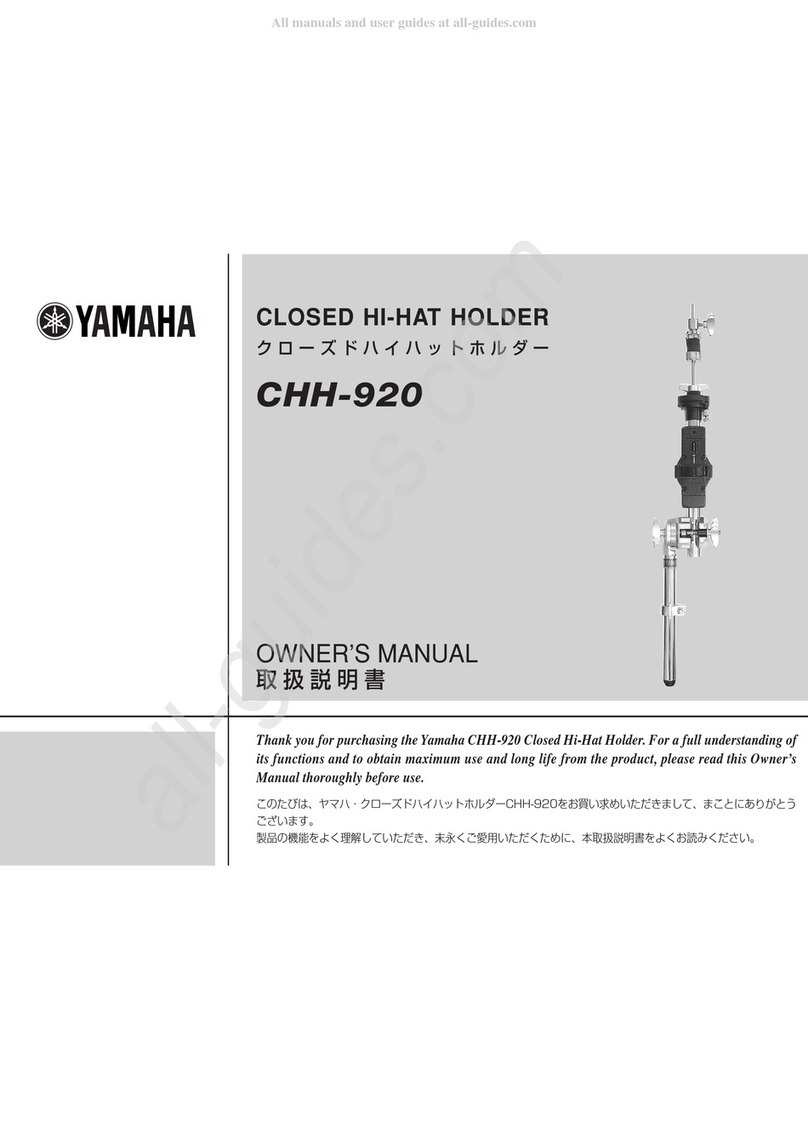 Yamaha CHH-920 owner's manual
