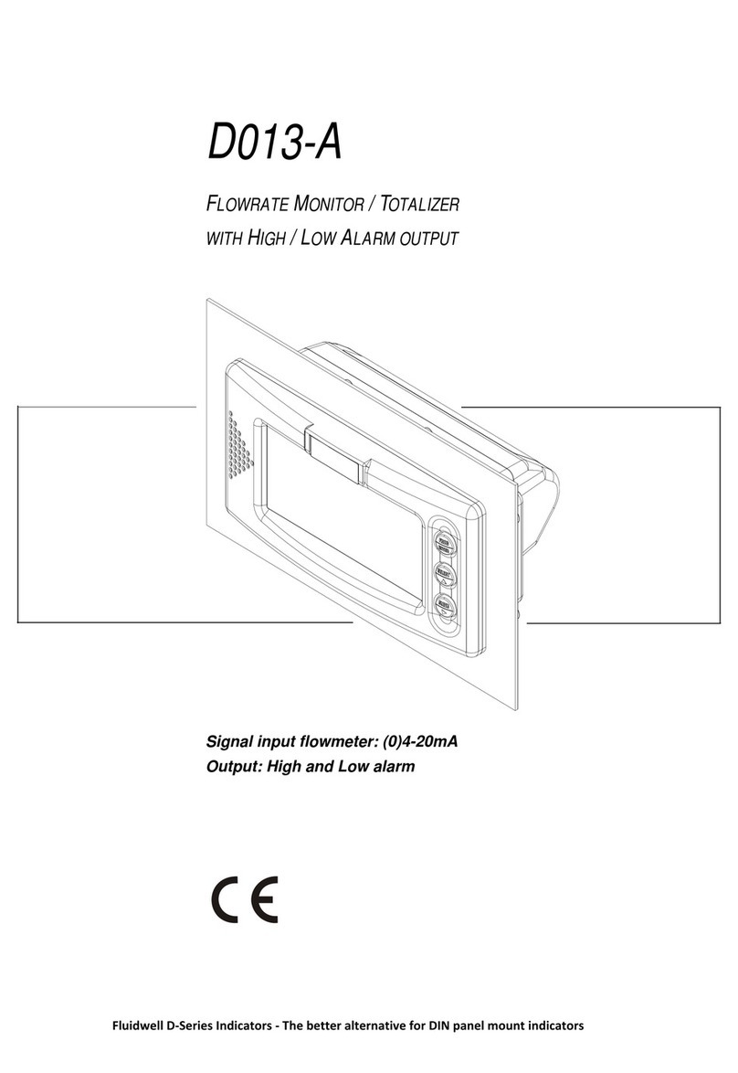 Fluidwell D Series User manual