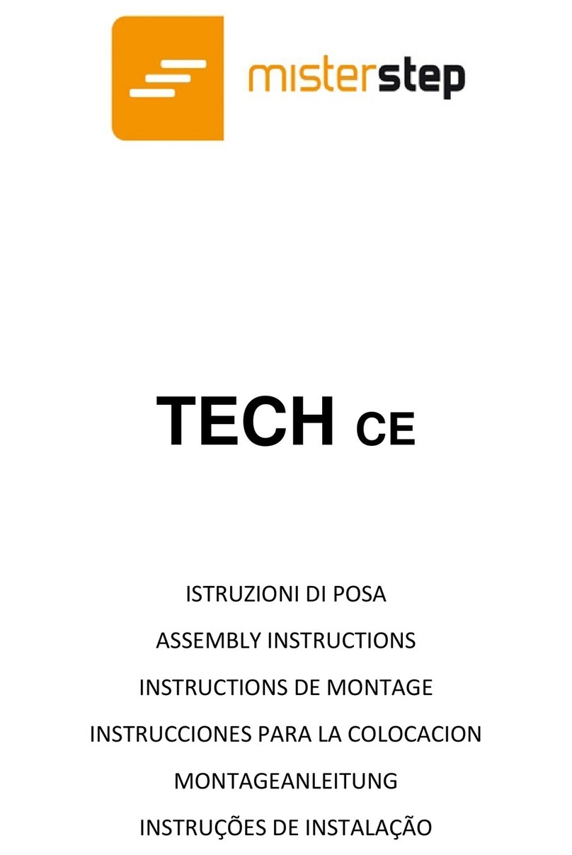 Misterstep TECH CE installation instructions