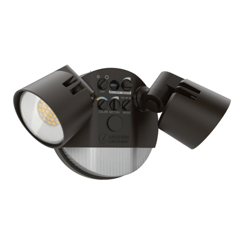 Lithonia Lighting HGX LED 2RH ALO SWW2 120 PIR User manual