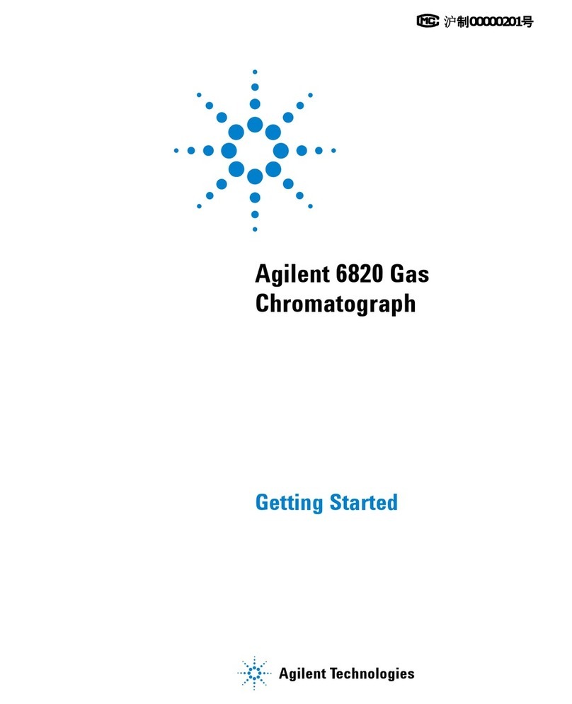 Agilent Technologies 6820 User manual