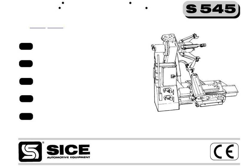 SICE S545 User manual