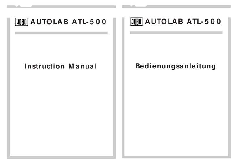 JOBO AUTOLAB ATL-500 instruction manual