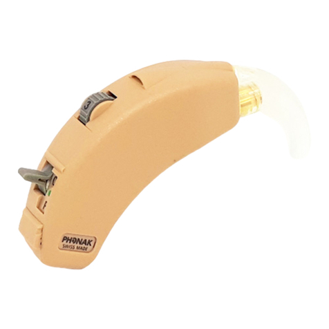 Phonak PicoForte3 operating instructions