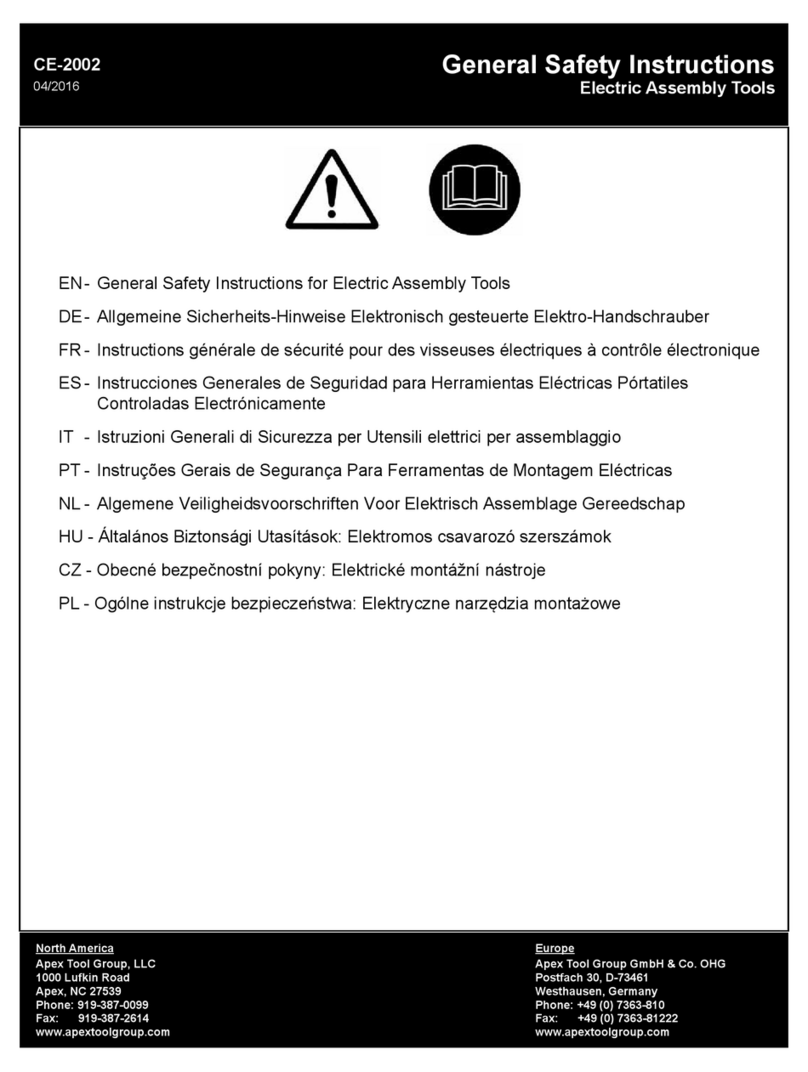 Apex Digital CE-2002 General safety instructions
